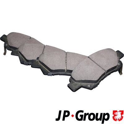 Комплект тормозных колодок дисковый тормоз jp group