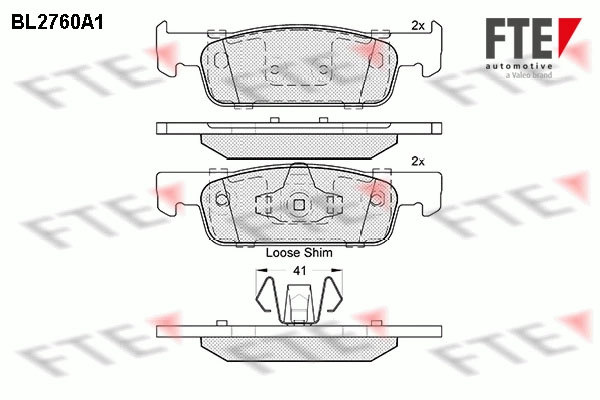 Запчасть FTE BL2760A1