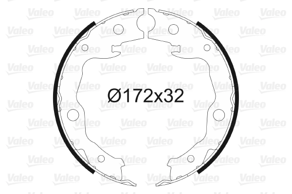 Колодки тормозные VALEO 564128
