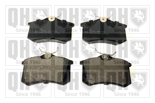 Колодки тормозные QUINTON HAZELL BP456