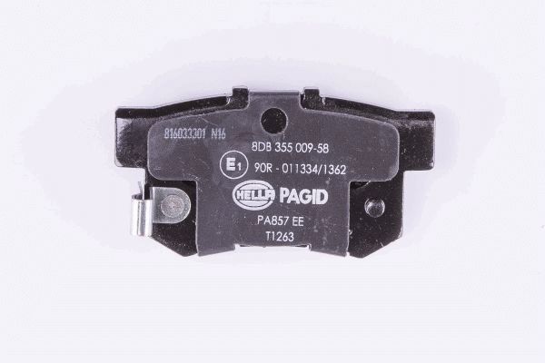 Колодки тормозные дисковые HELLA/BEHR/PAGID 8DB355009-581