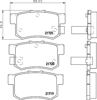  HELLA/BEHR/PAGID 8DB355024-521