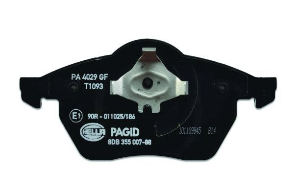 Колодки тормозные дисковые HELLA/BEHR/PAGID 8DB355007881