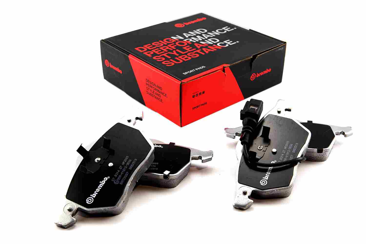 Комплект тормозных колодок дисковый тормоз BREMBO 07B.314.27