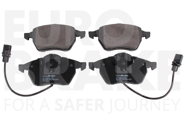 Тормозные колодки дисковые передние EUROBRAKE 5502222555