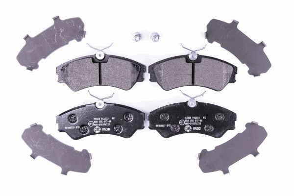 Колодки тормозные дисковые HELLA/BEHR/PAGID 8DB355017881