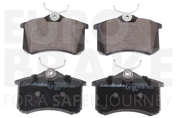 Комплект тормозных колодок. дисковый тормоз EUROBRAKE 5502229970