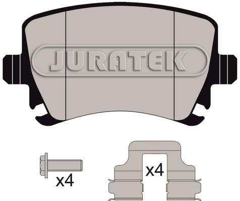 Комплект тормозных колодок дисковый тормоз JURATEK JCP1636