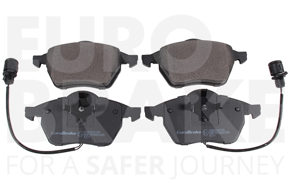 Тормозные колодки дисковые передние EUROBRAKE 5502224729