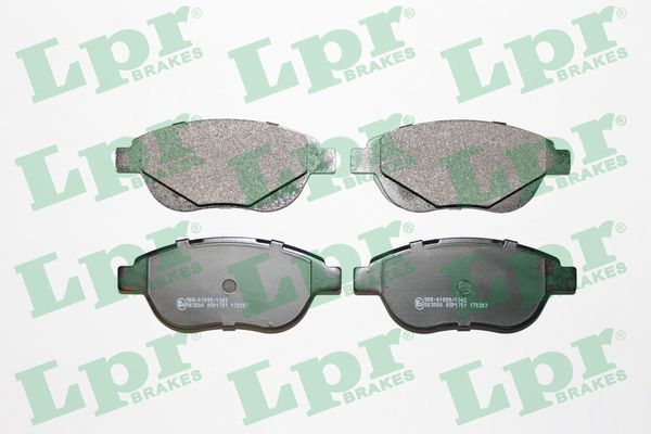 Колодки тормозные дисковые LPR 05P1751