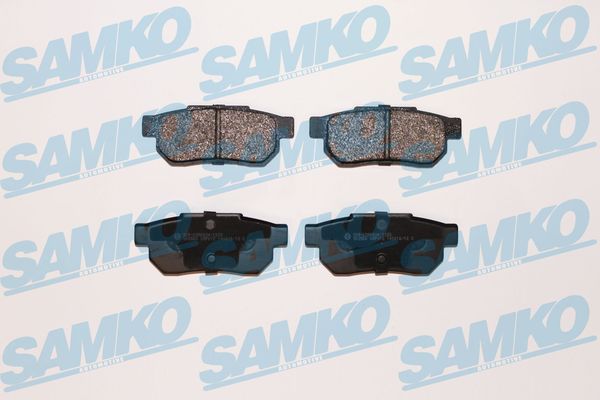 Колодки тормозные дисковые SAMKO 5SP072