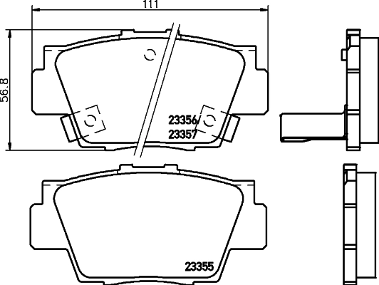  HELLA/BEHR/PAGID 8DB355029-031