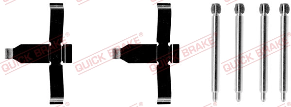 Комплектующие колодок дискового тормоза QUICK BRAKE 109-1127
