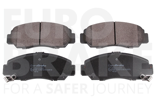 Тормозные колодки дисковые передние EUROBRAKE 5502222637
