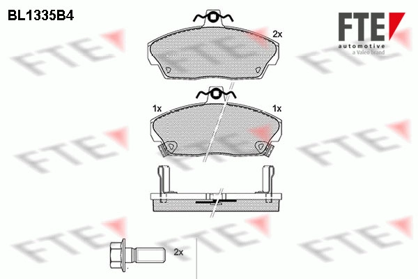 Запчасть FTE BL1335B4