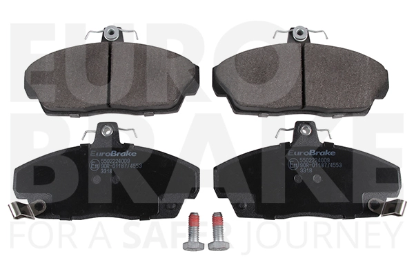 Тормозные колодки дисковые передние EUROBRAKE 5502224009