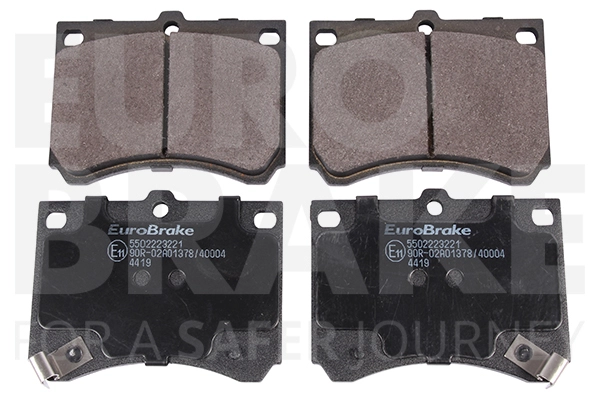 Тормозные колодки дисковые передние EUROBRAKE 5502223221