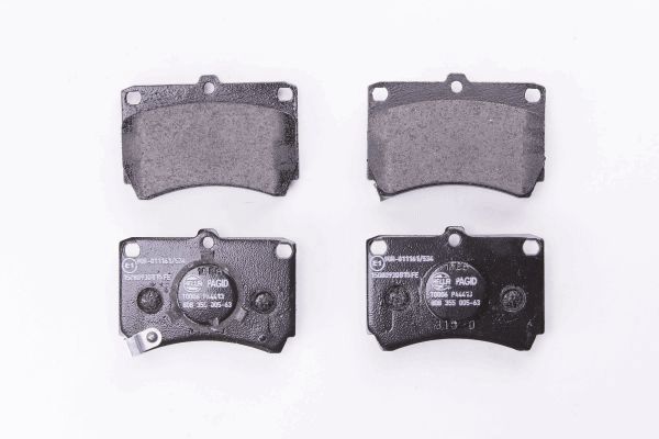 Колодки тормозные дисковые HELLA/BEHR/PAGID 8DB355005-631