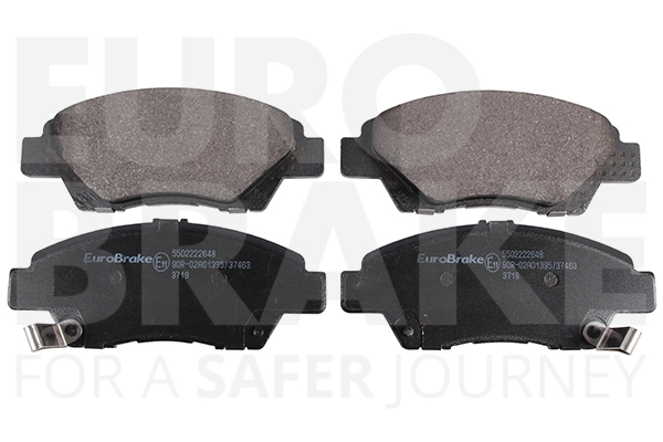Тормозные колодки дисковые передние EUROBRAKE 5502222648