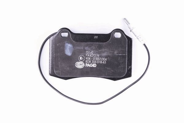 Колодки тормозные дисковые HELLA/BEHR/PAGID 8DB355018-631