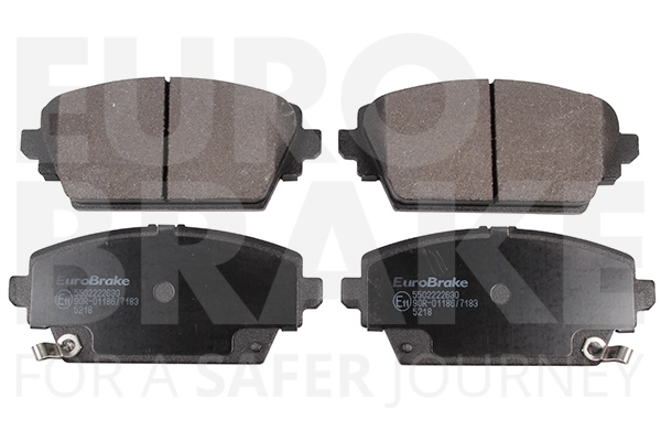Колодки тормозные дисковые EUROBRAKE 5502222630