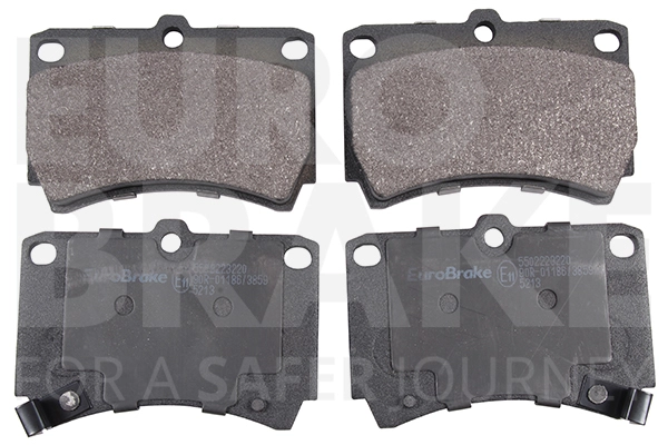 Тормозные колодки дисковые передние EUROBRAKE 5502223220