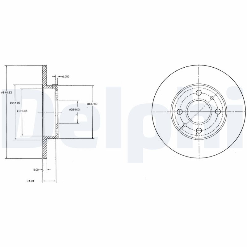 Запчасть DELPHI BG2458C
