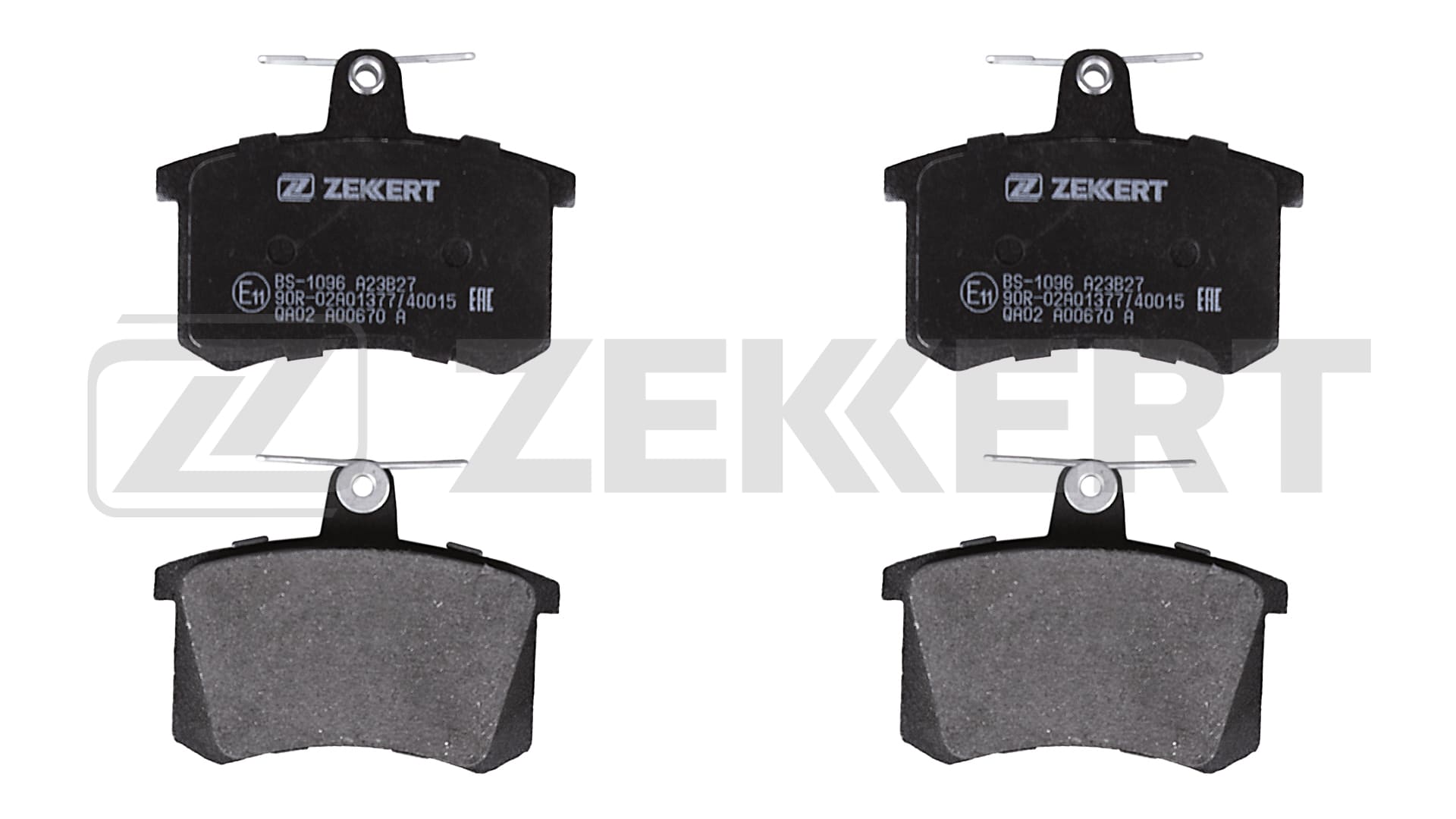 Колодки тормозные ZEKKERT BS1096