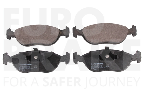 Тормозные колодки дисковые передние EUROBRAKE 5502224816