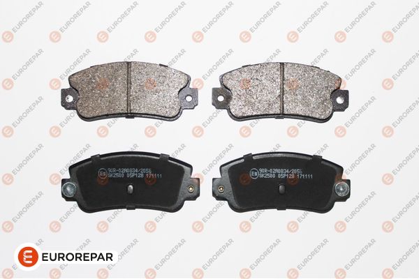 Колодки тормозные дисковые EUROREPAR 1617279180
