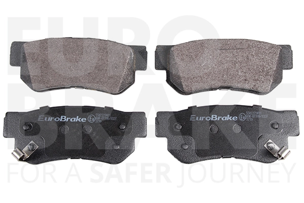 Тормозные колодки дисковые задние EUROBRAKE 5502223411