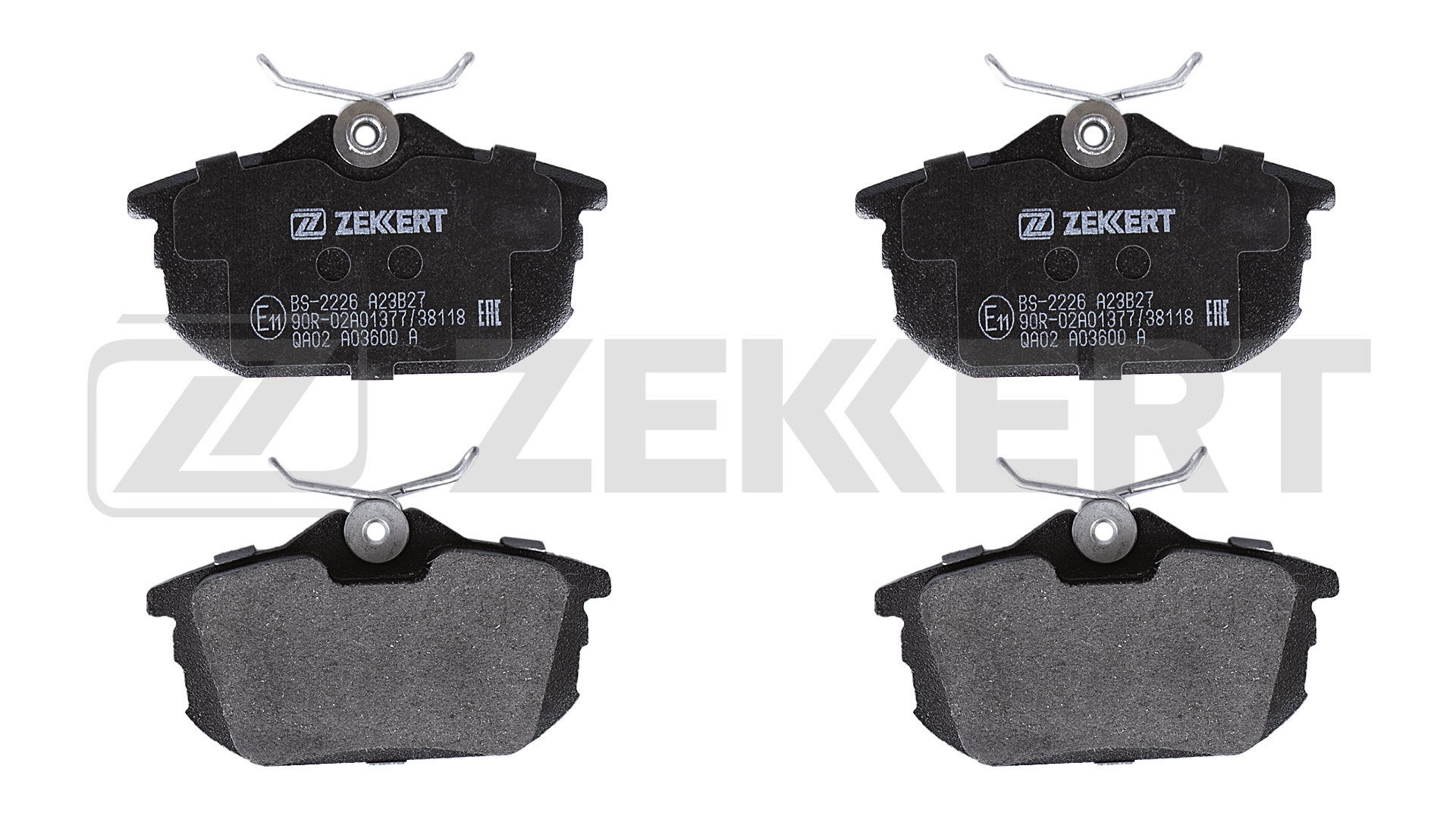 Колодки тормозные ZEKKERT BS2226
