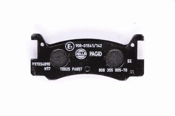 Колодки тормозные дисковые HELLA/BEHR/PAGID 8DB355005-701