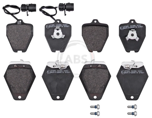Колодки торм пер audi a8 25-42 94-00 A.B.S. 37005