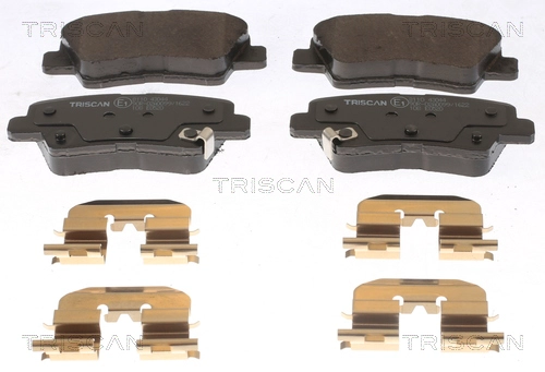 Колодки тормозные дисковые TRISCAN 811043044