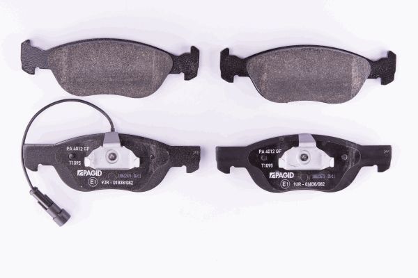 Колодки тормозные дисковые HELLA/BEHR/PAGID 8DB355007901