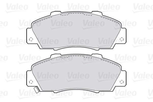 Колодки тормозные дисковые VALEO 301627