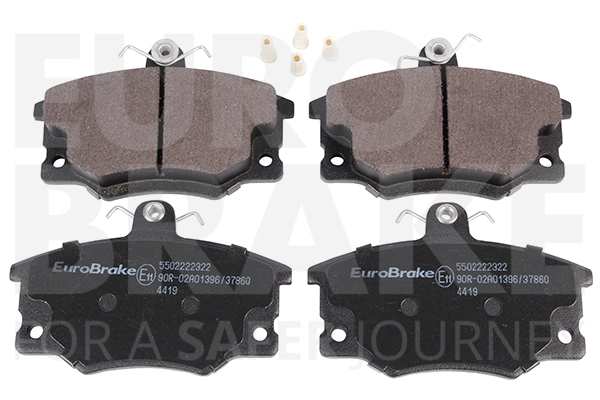 Тормозные колодки дисковые передние EUROBRAKE 5502222322