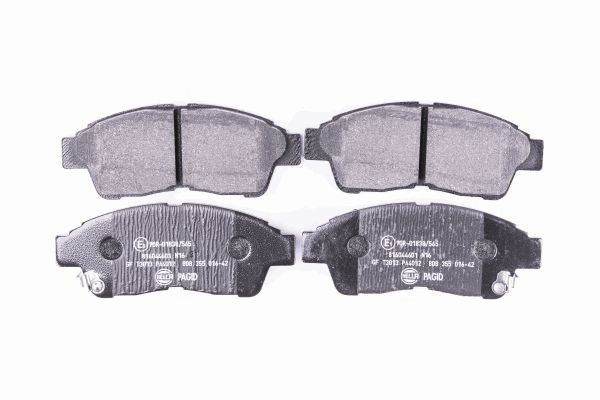 Колодки тормозные дисковые HELLA/BEHR/PAGID 8DB355016-421