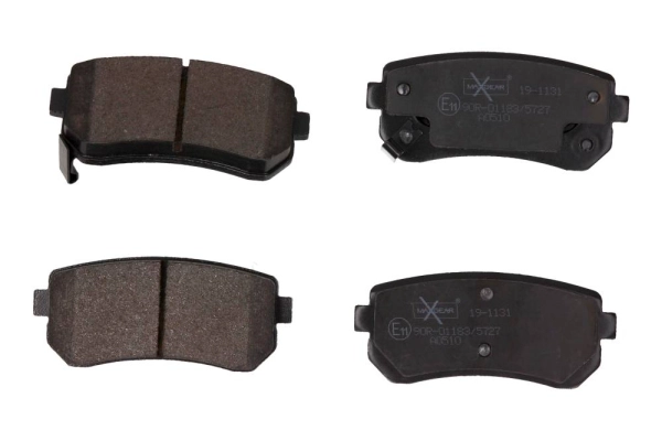 Комплект тормозных колодок дисковый тормоз MAXGEAR 19-1131