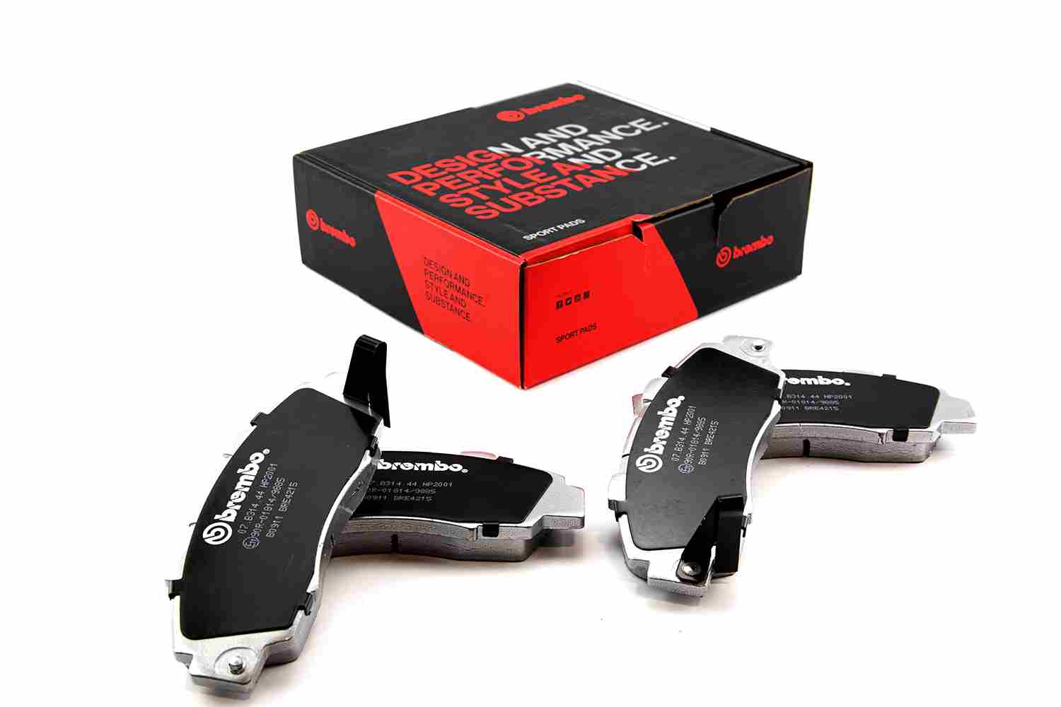 Комплект тормозных колодок дисковый тормоз BREMBO 07B.314.44