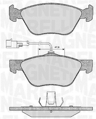 Запчасть MAGNETI MARELLI 363916060101