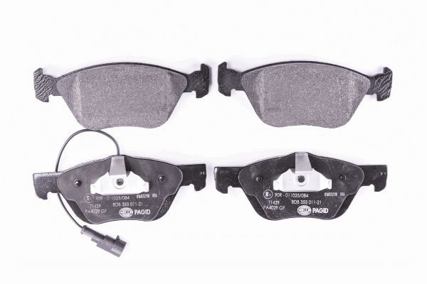 Колодки тормозные дисковые HELLA/BEHR/PAGID 8DB355011-211