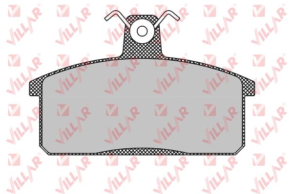 Колодки тормозные дисковые VILLAR 626.0107