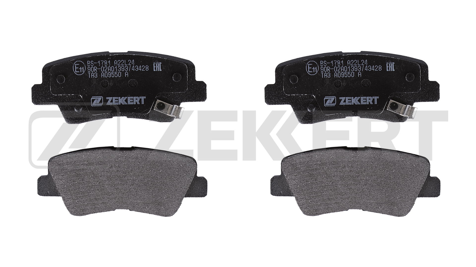 Колодки тормозные ZEKKERT BS1781