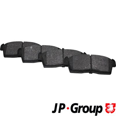 Комплект тормозных колодок дисковый тормоз jp group