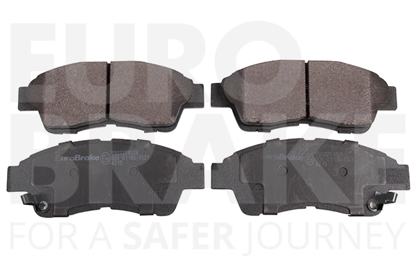 Тормозные колодки дисковые передние EUROBRAKE 5502224528