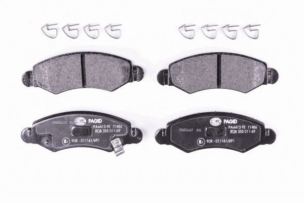 Колодки тормозные дисковые HELLA/BEHR/PAGID 8DB355011691