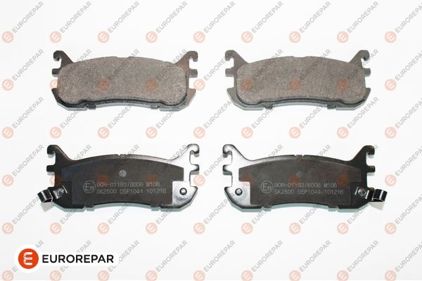 Колодки тормозные дисковые EUROREPAR 1639369880