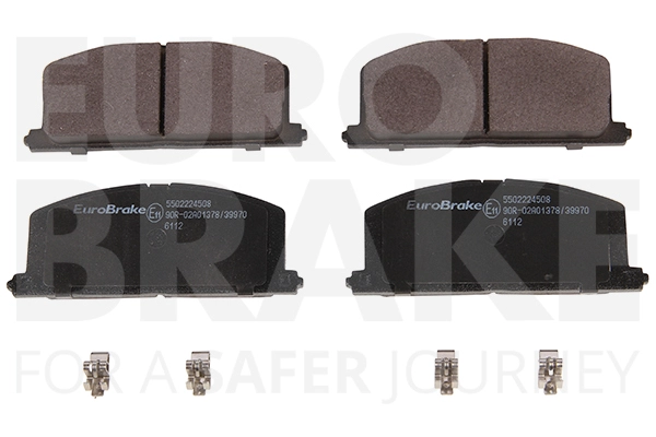 Тормозные колодки дисковые передние EUROBRAKE 5502224508